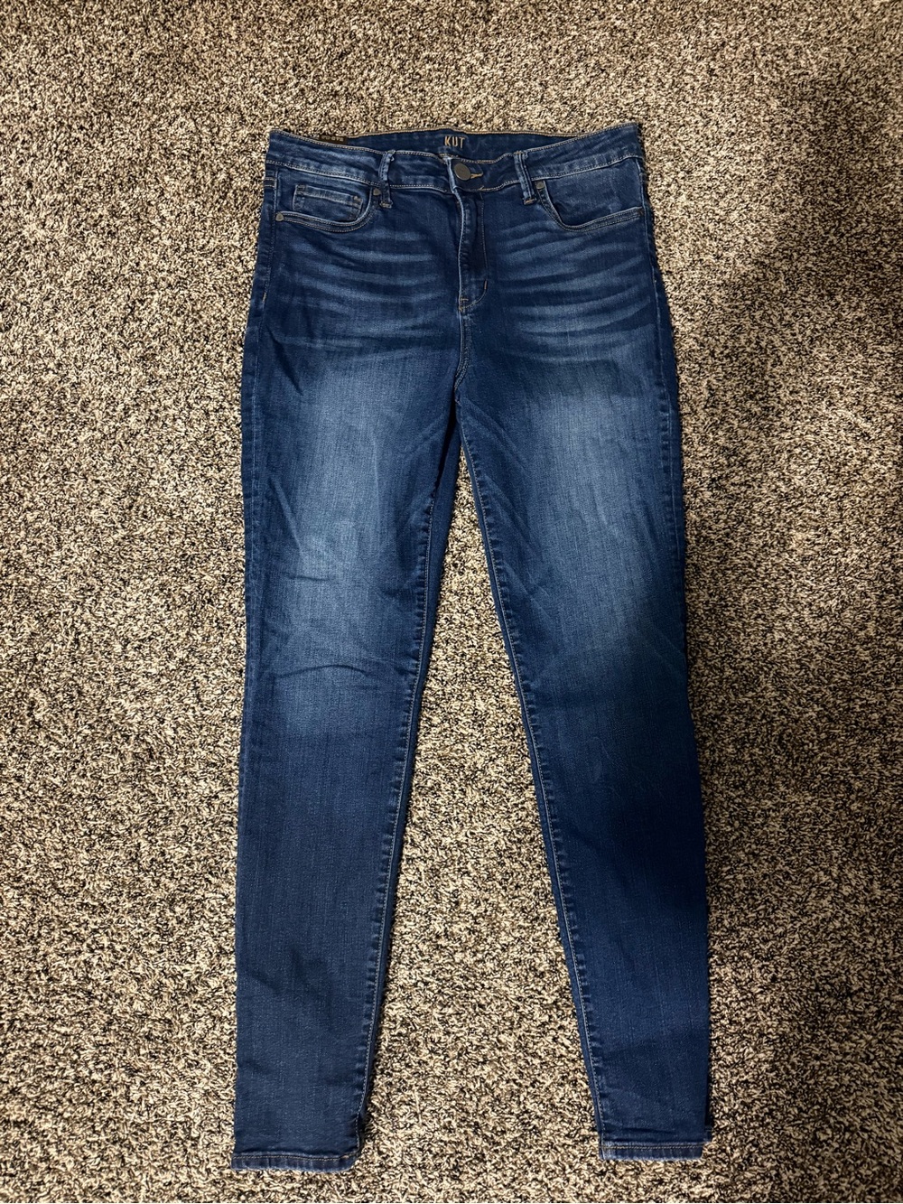 Kut from the Kloth Dark Blue Skinny Jeans